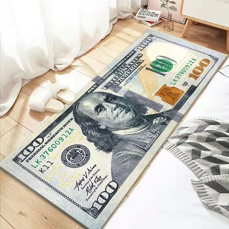 Hundred Dollar Bill Rug